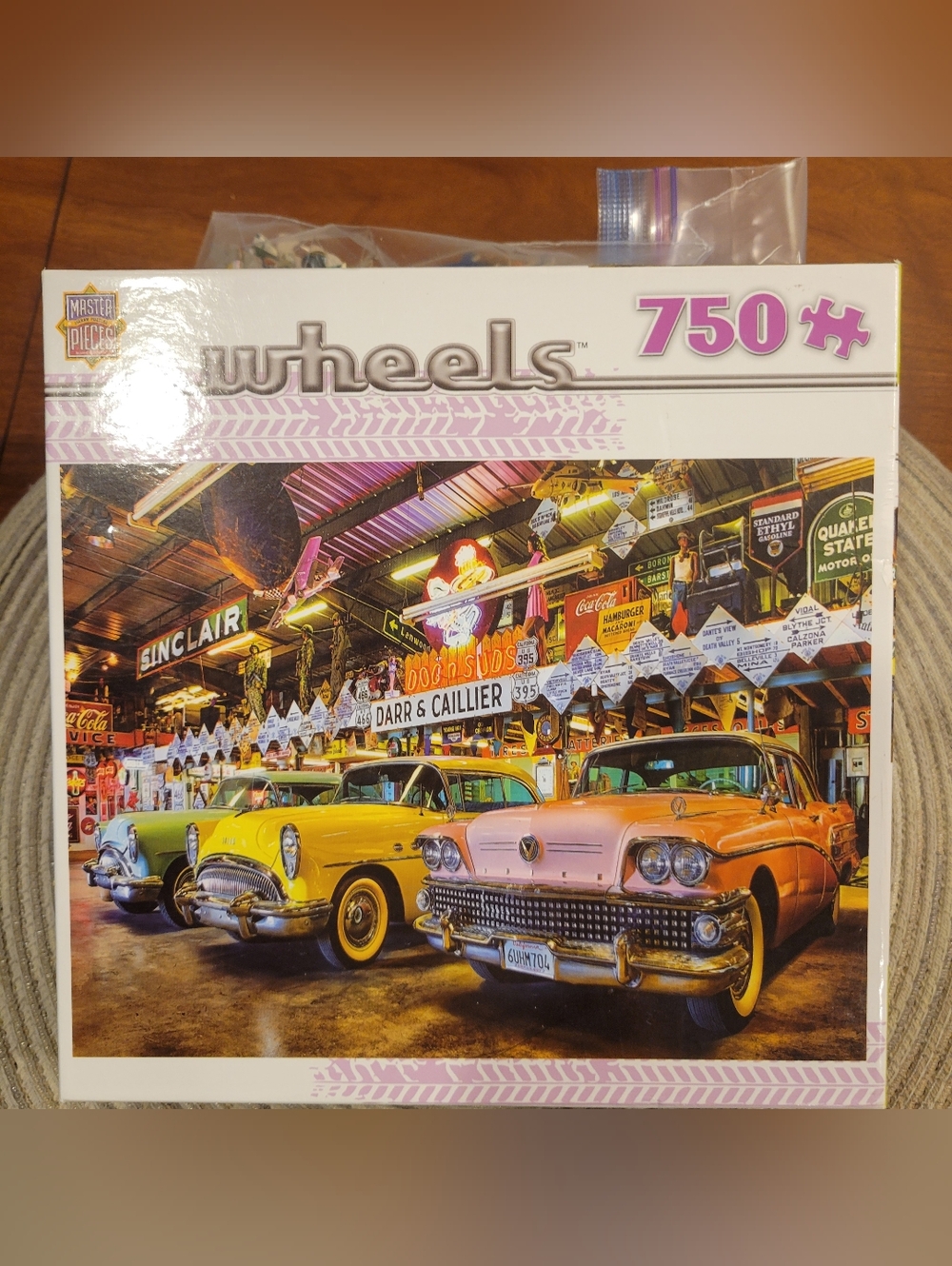 🧩EUC~ MASTERPIECE  PUZZLE "THREE BEAUTIES" 1000 PC